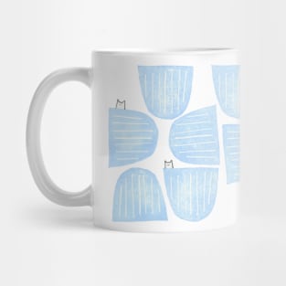 Tiny Cats behind Randomized Mod Prints Mug